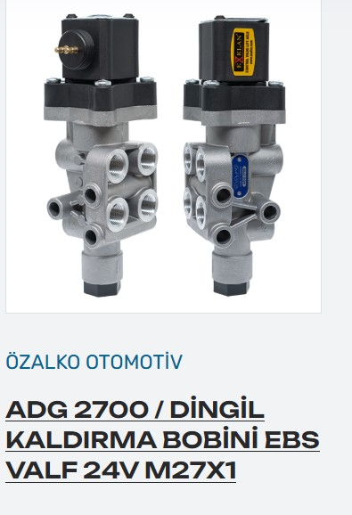 DINGIL KALDIRMA VENTILI DORSE 2 FISLI 463 084 0310